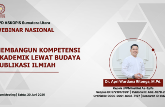 Kepala LPPM Institut As-Syifa Menjadi Narasumber Webinar Nasional Publikasi Ilmiah Berkualitas